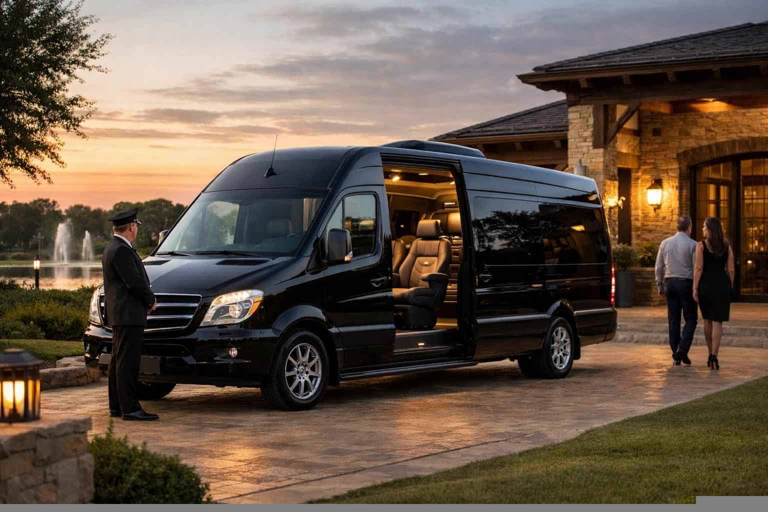 Best Sprinter Van Rental with Driver in Sachse Texas