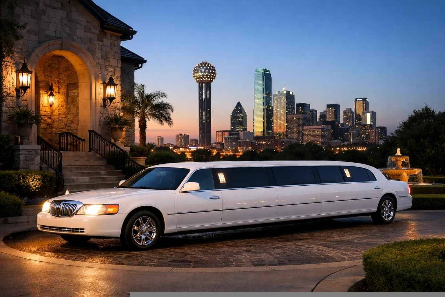 Best White Limo Rental in Duncanville Texas
