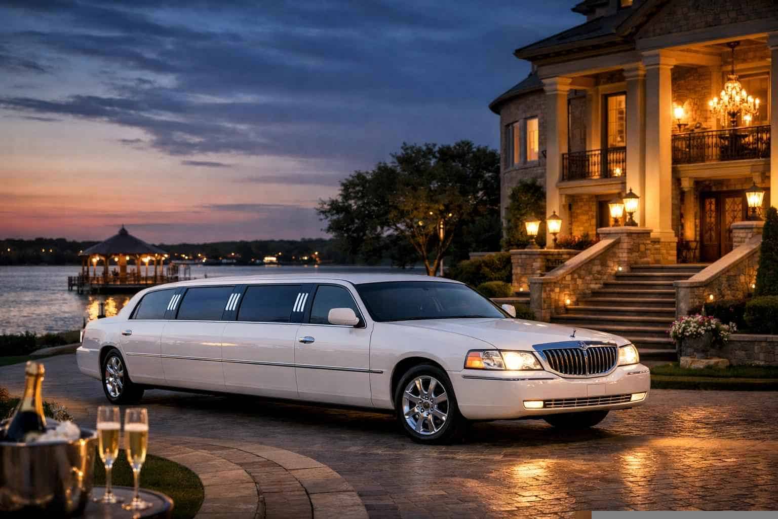 Best White Limo Rental in Wylie Texas