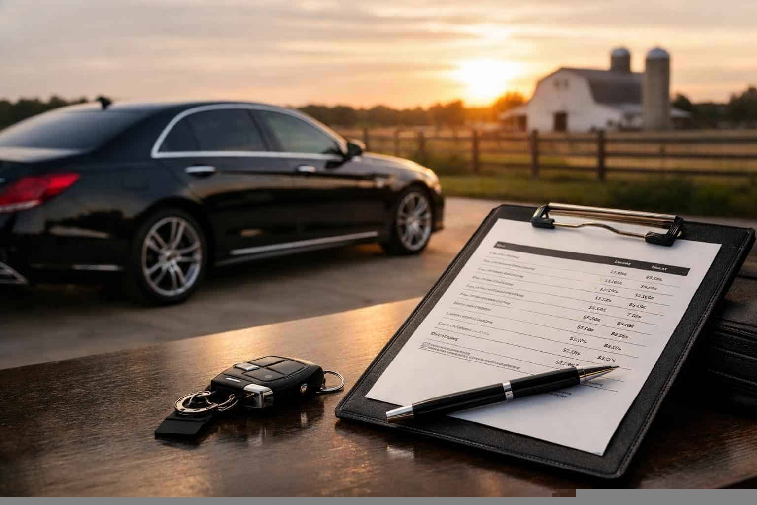 Black Car Service Prices in Celina TX