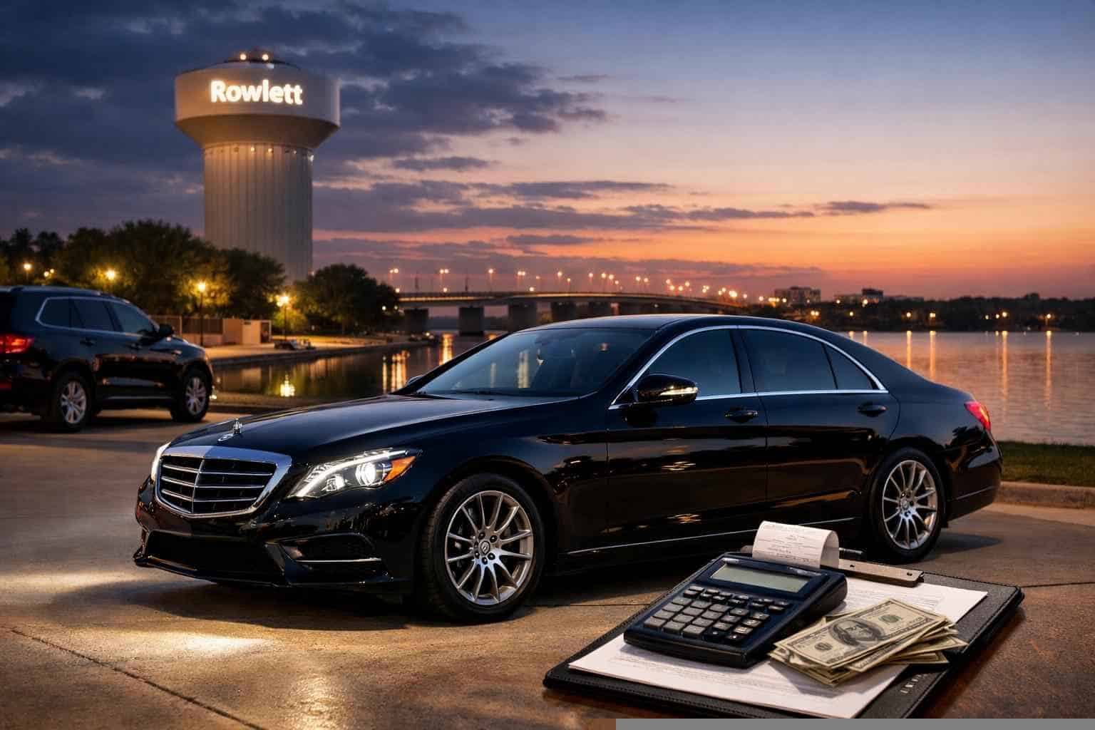 Black Car Service Prices in Rowlett TX