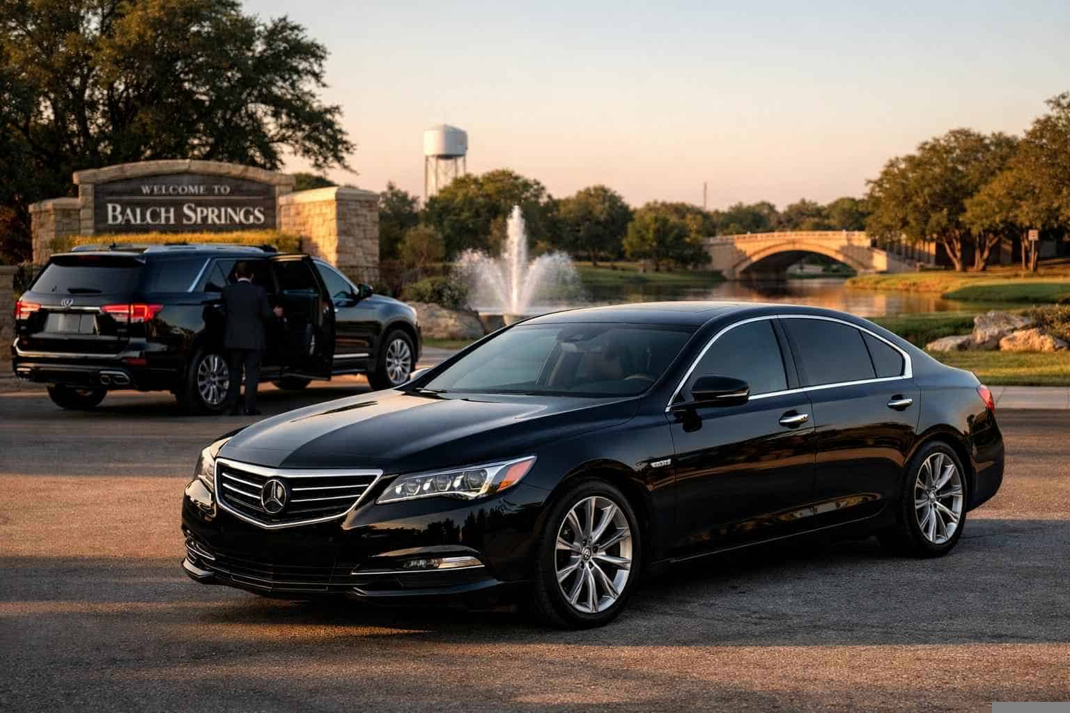 Black Car Transportation Service Balch Springs TX