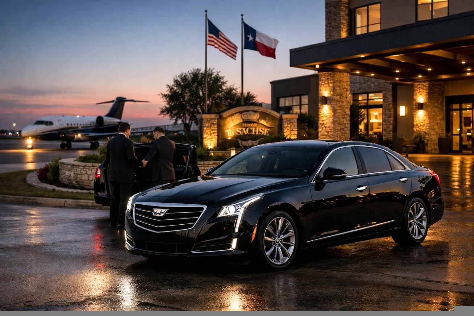 Black Car Transportation Service Sachse TX