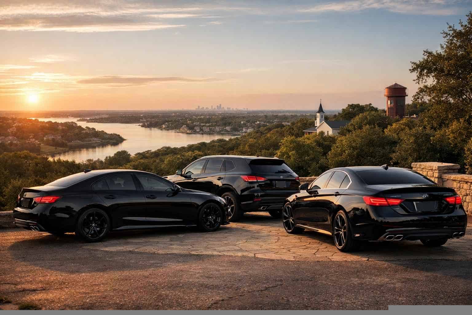 Black Cars in Cedar Hill Texas