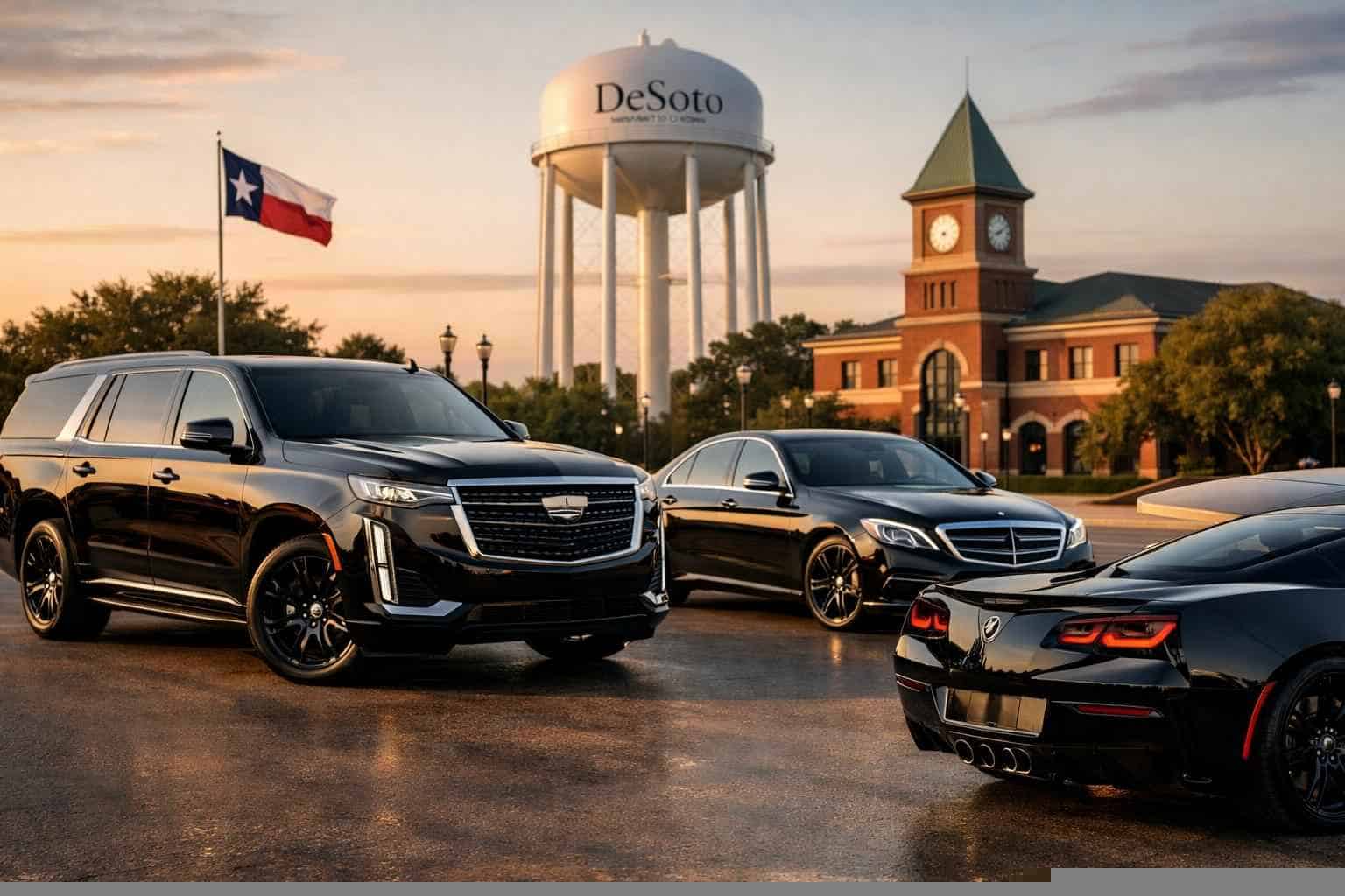 Black Cars in Desoto Texas