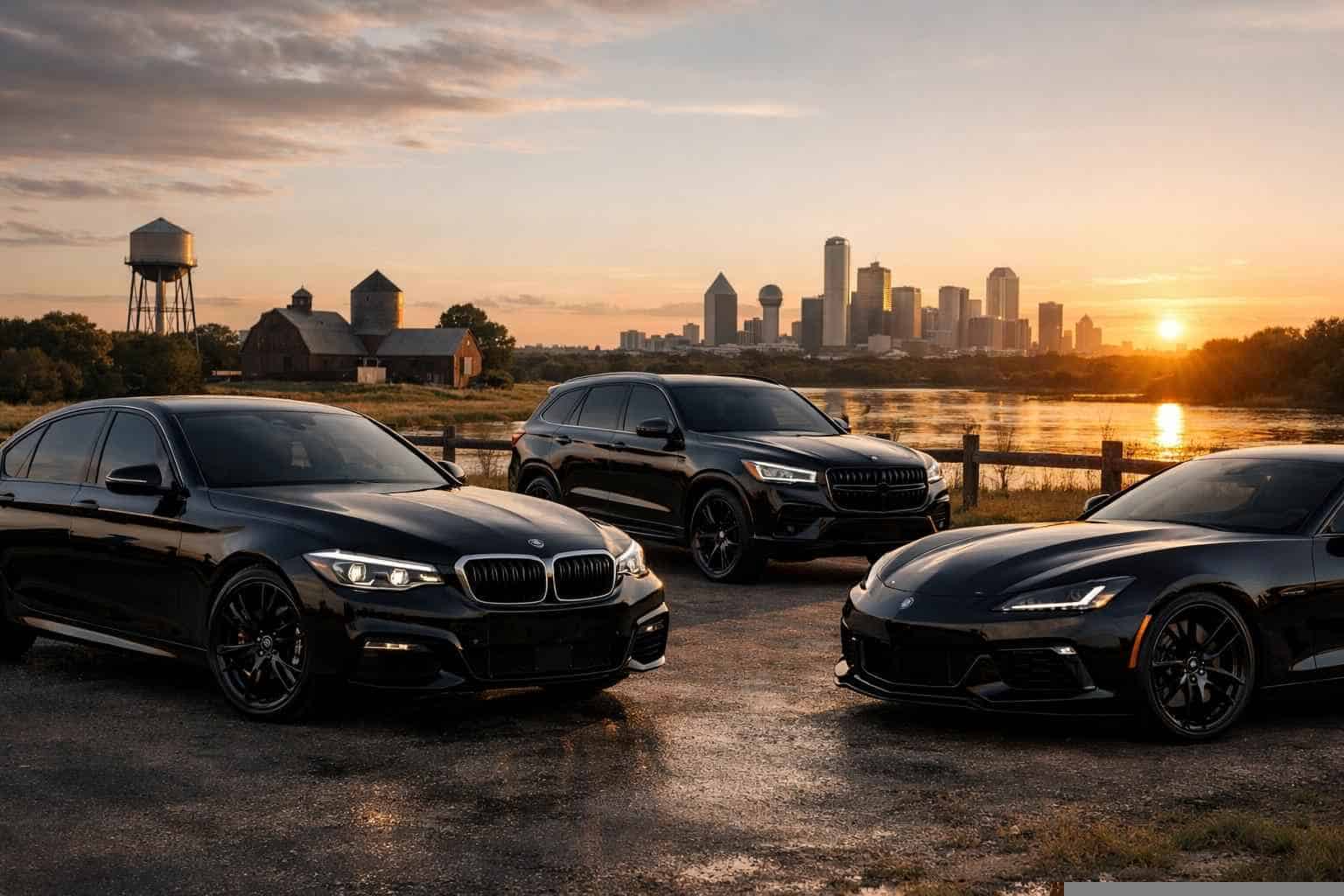Black Cars in Grand Prairie Texas
