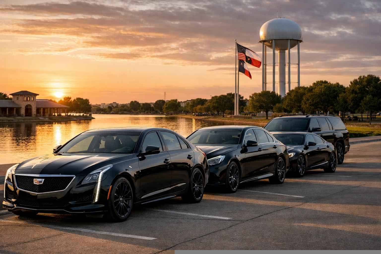 Black Cars in Rowlett Texas