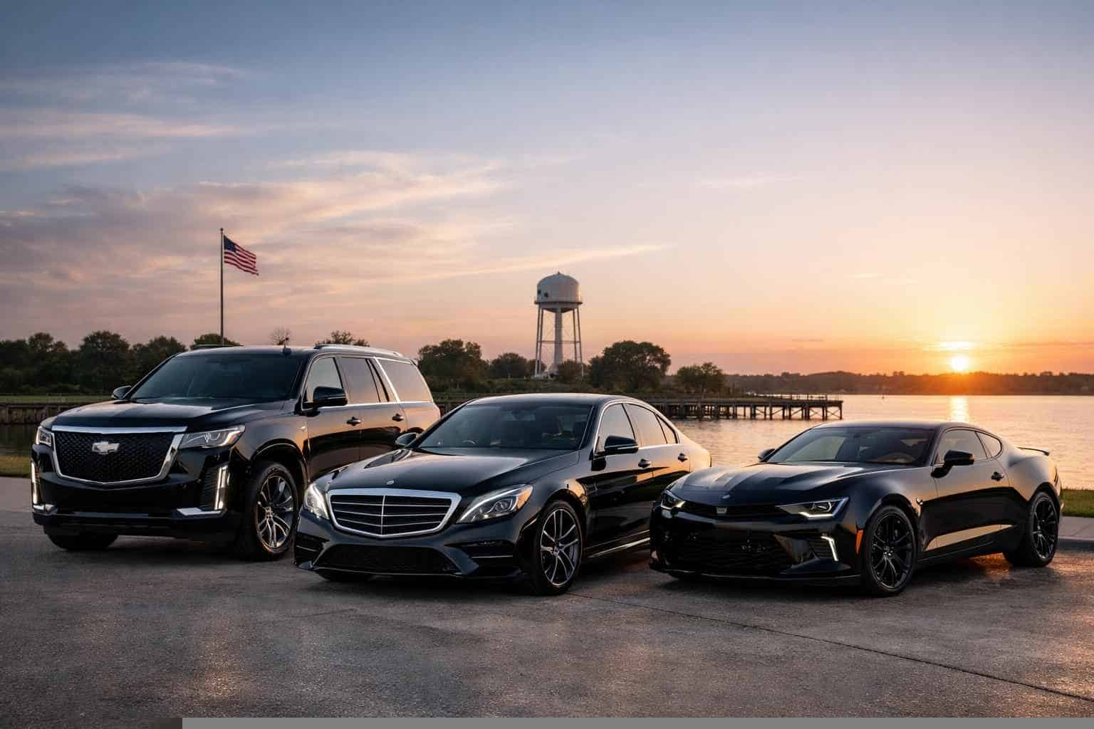 Black Cars in Wylie Texas