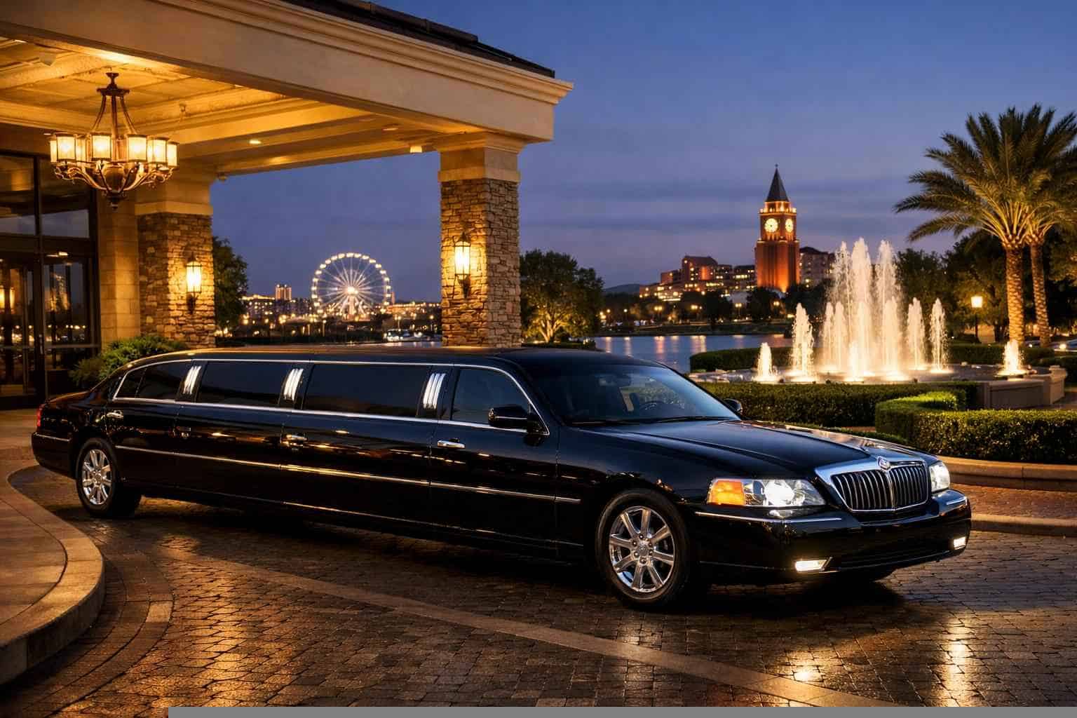 Black Limo Rental Garland TX