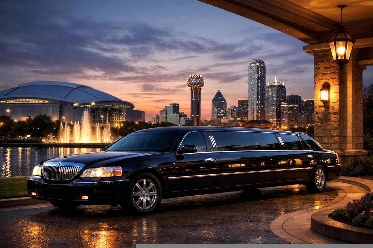 Black Limo Rental Grand Prairie TX