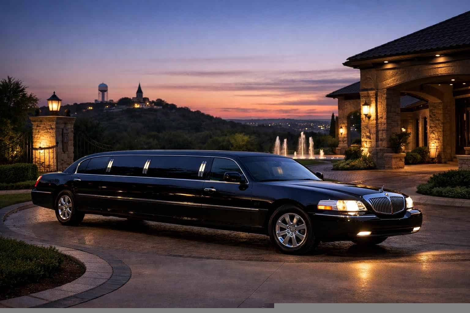 Black Limo Rental Near Me Cedar Hill TX