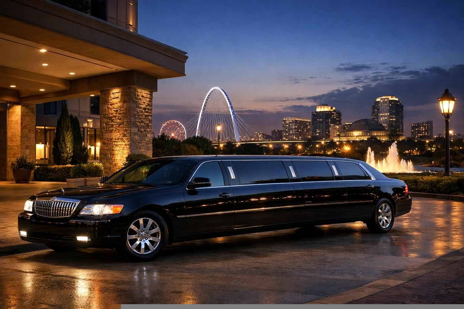 Black Limo Rental Near Me Garland TX