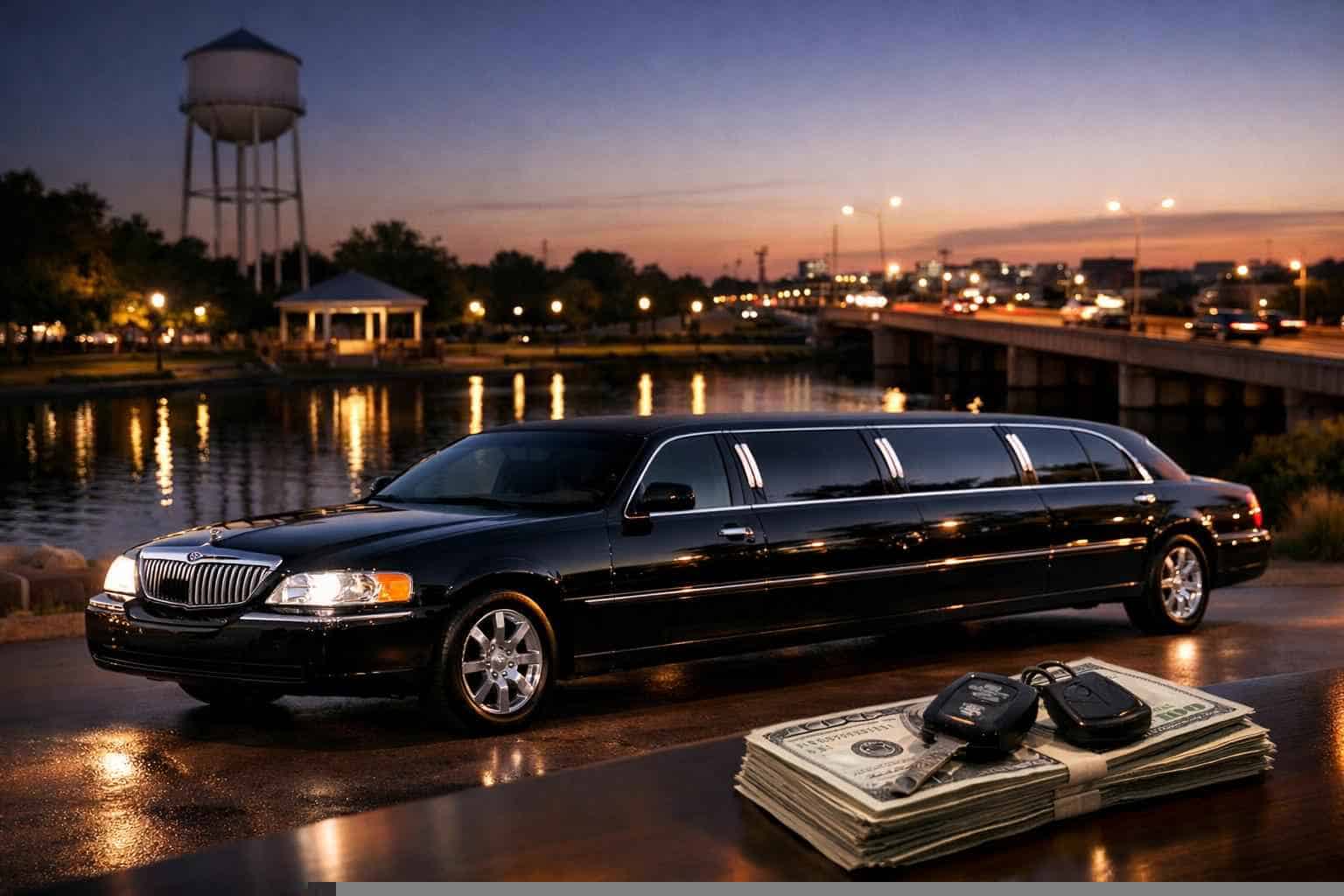 Black Limo Rental Prices in Balch Springs TX