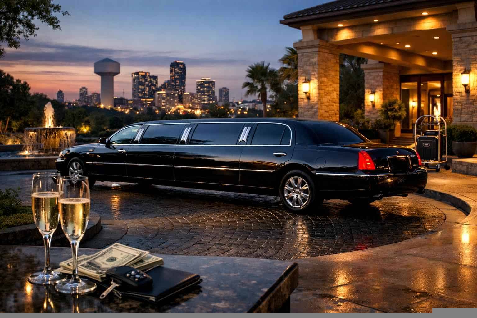 Black Limo Rental Prices in Cedar Hill TX