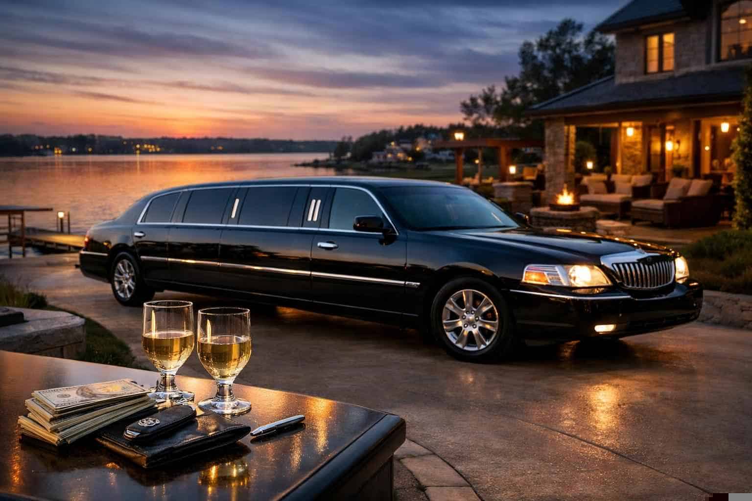 Black Limo Rental Prices in Little Elm TX