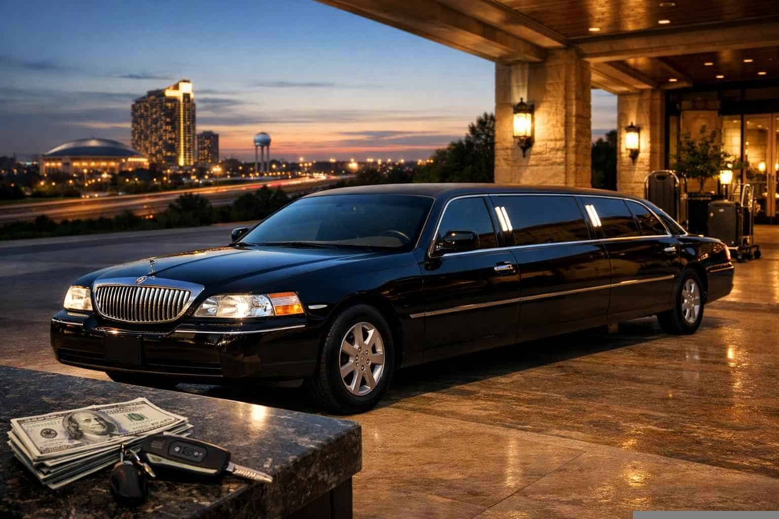 Black Limo Rental Prices in Mesquite TX