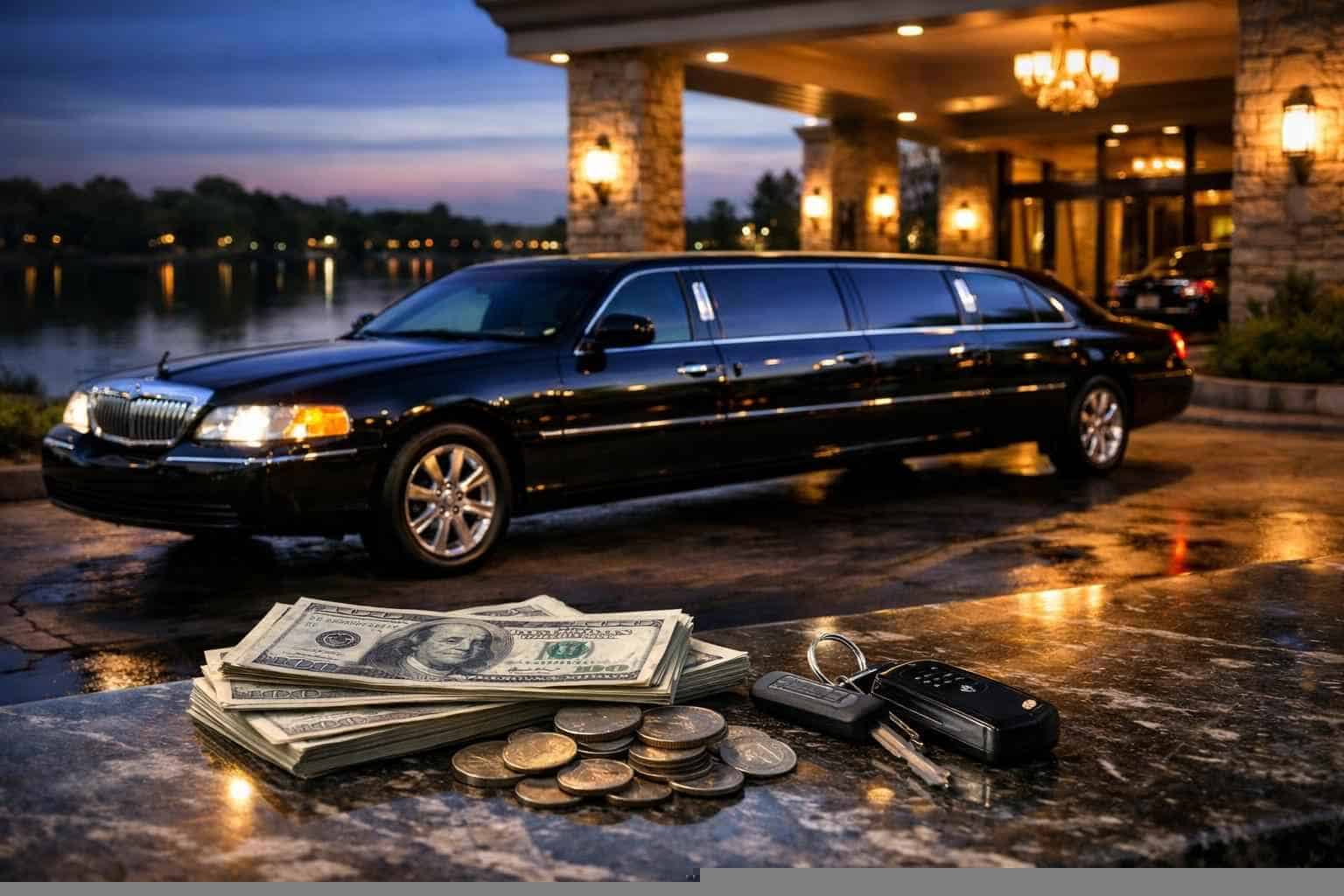 Black Limo Rental Prices in Rowlett TX