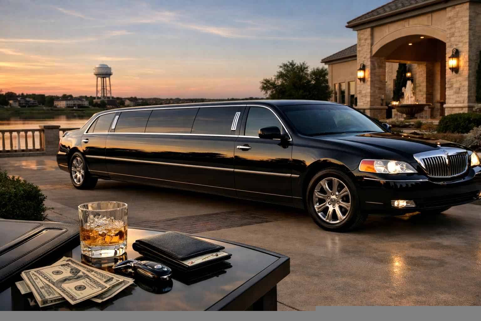 Black Limo Rental Prices in Wylie TX