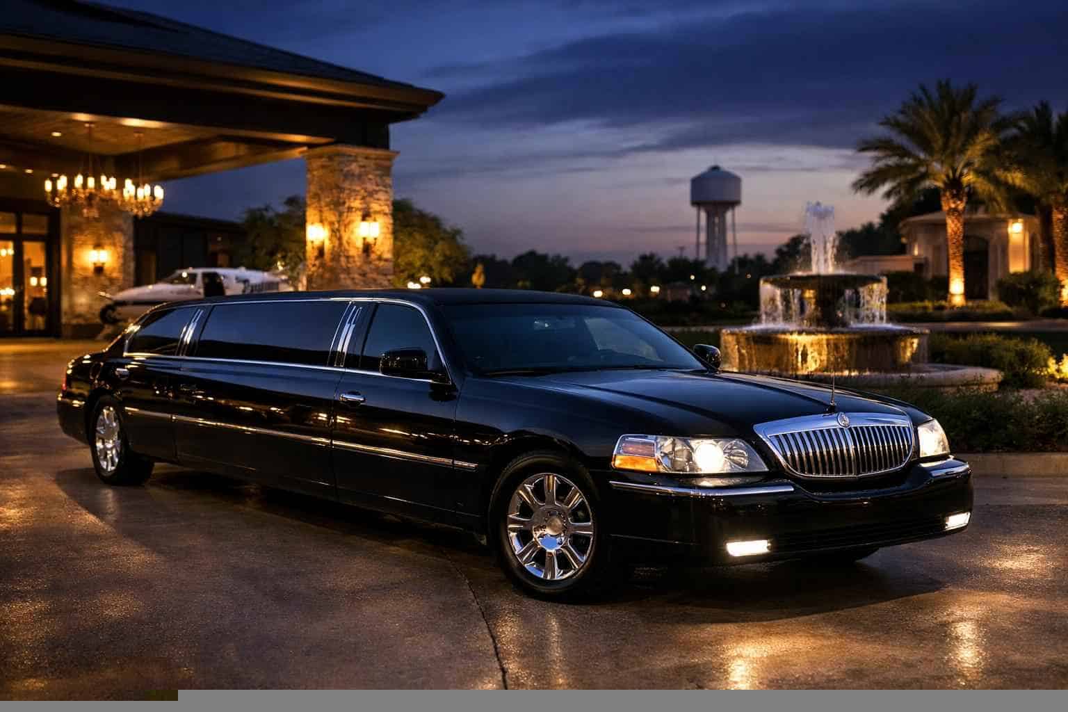 Black Limo Rental Sachse TX