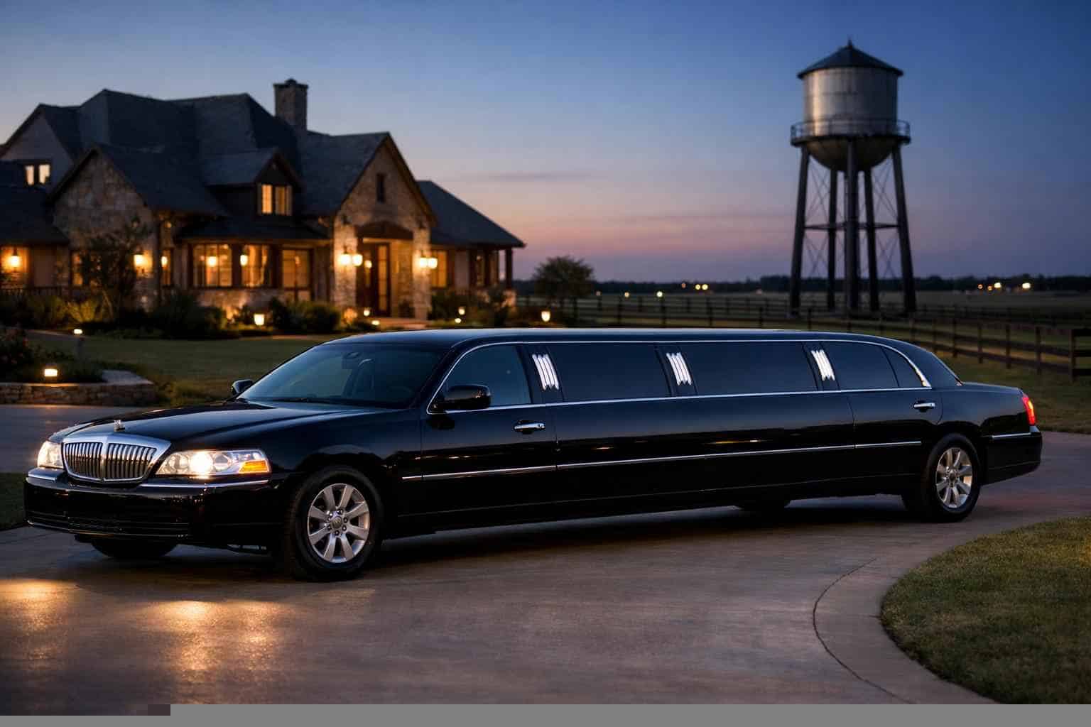 Black Limo Rental Services in Celina Texas