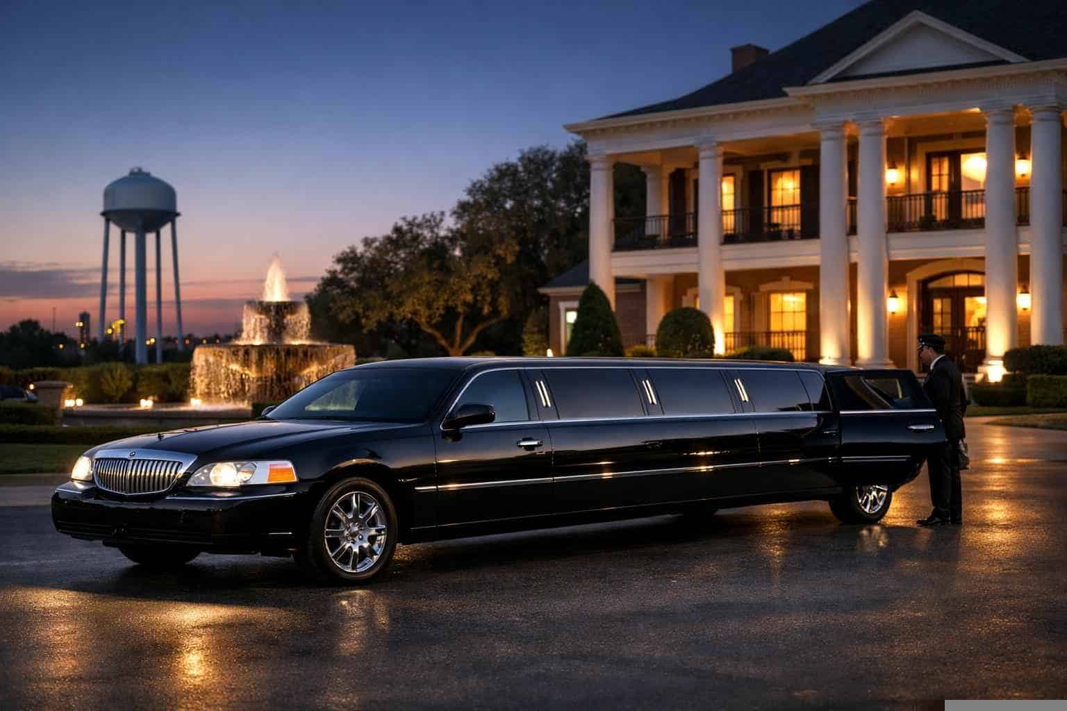 Black Limo Rental Services in Lancaster Texas