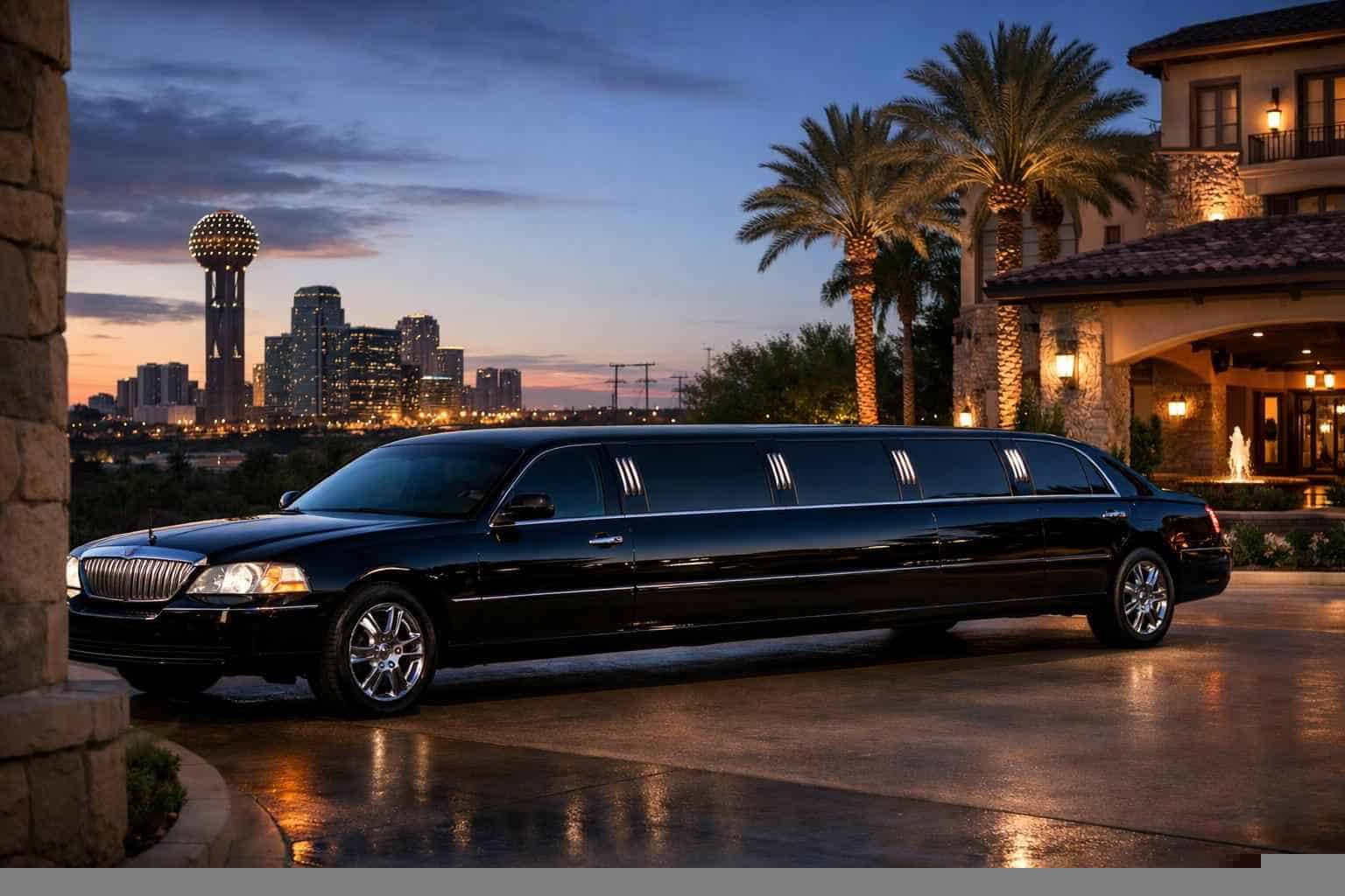 Black Limo Rental Services in Mesquite Texas