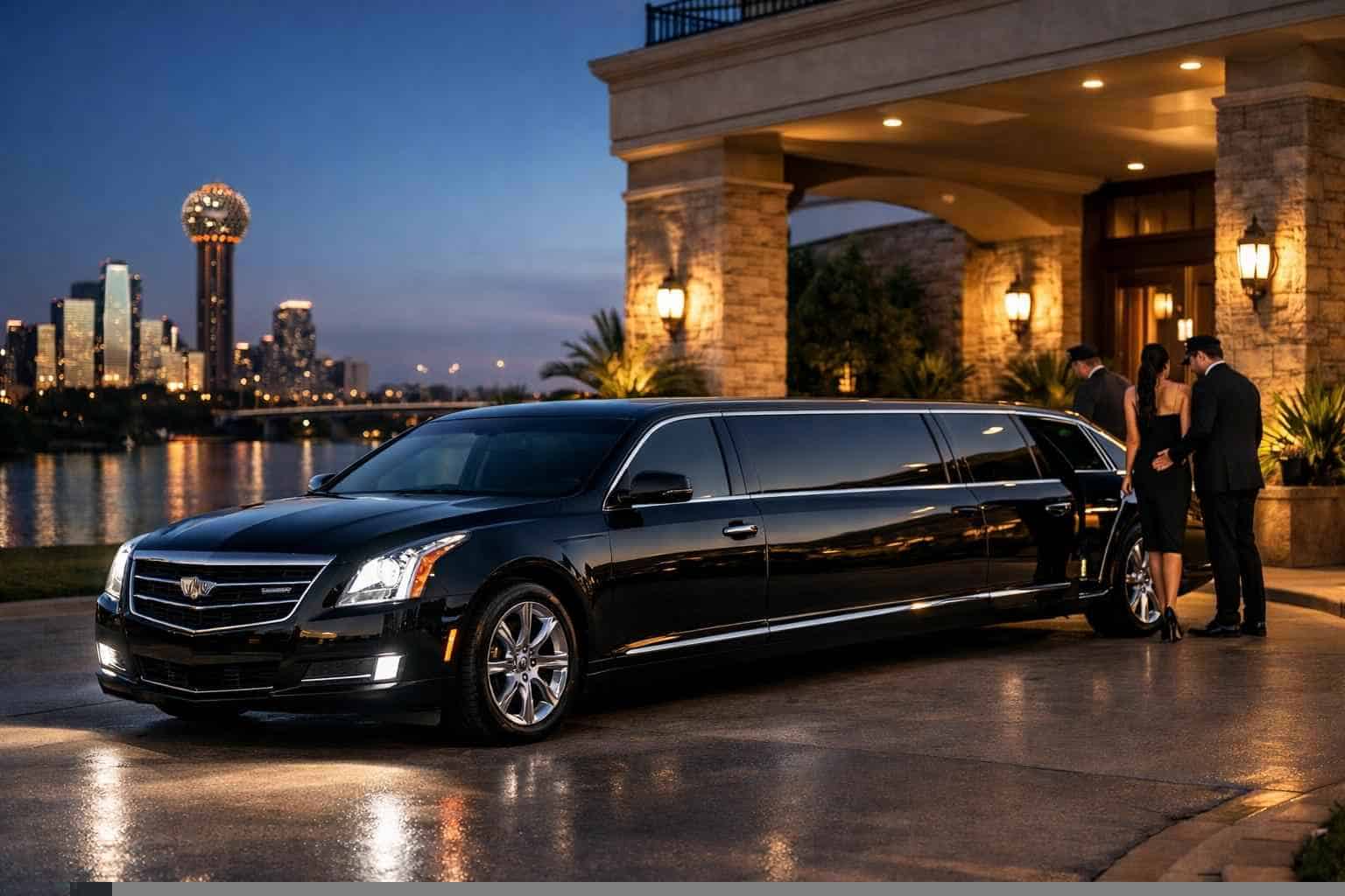 Black Limo Rental Services in Rowlett Texas
