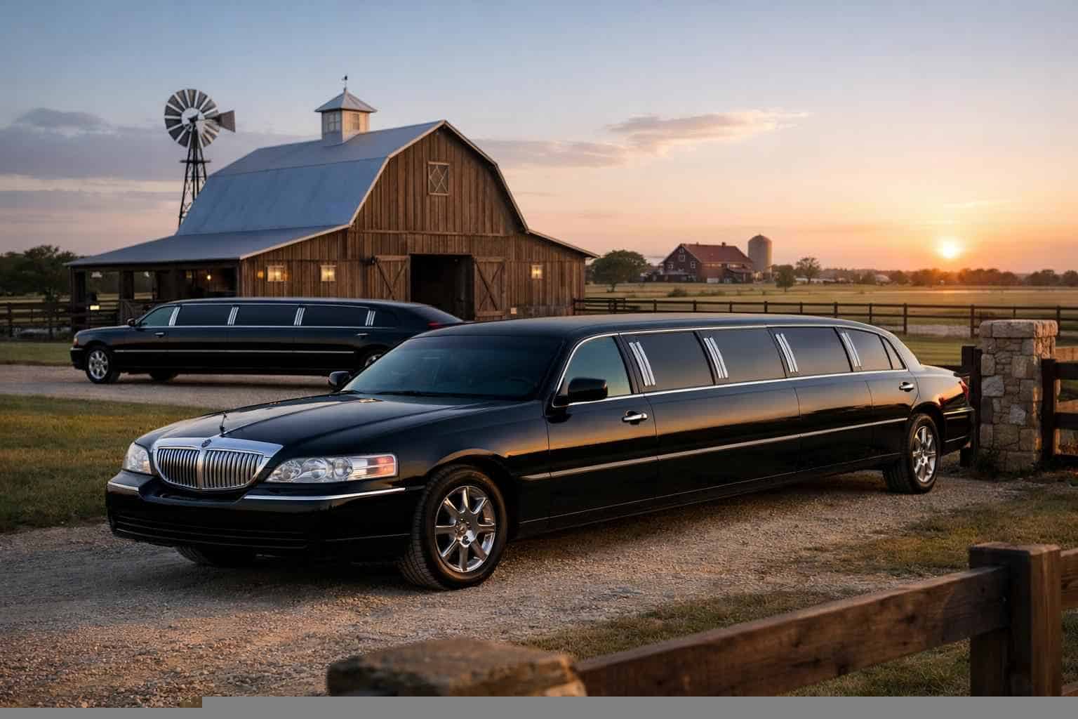 Black Limousines in Celina Texas