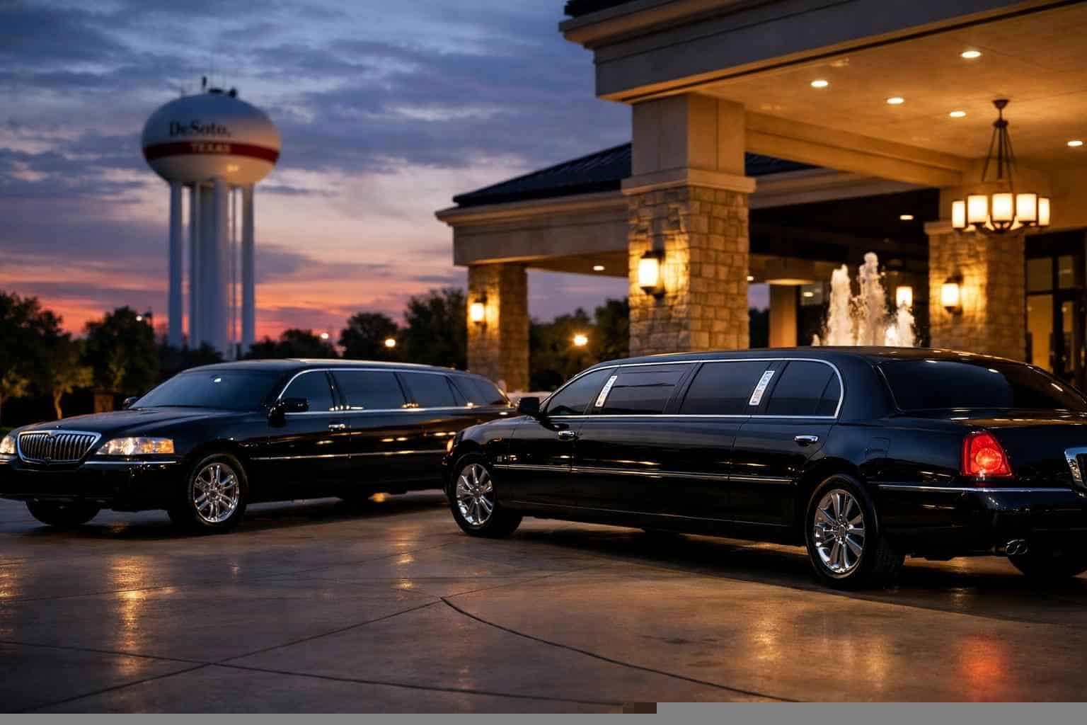 Black Limousines in Desoto Texas