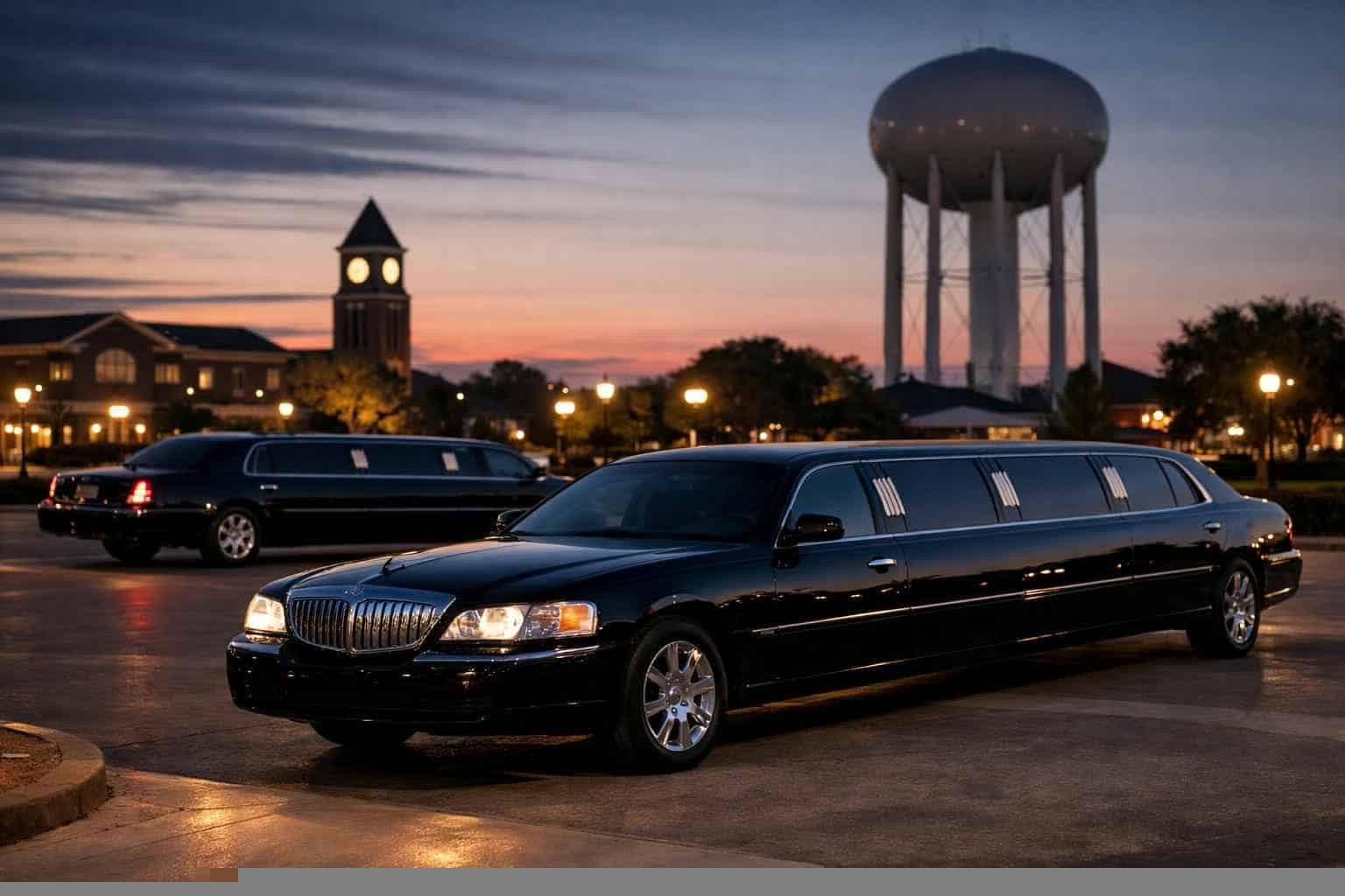 Black Limousines in Duncanville Texas