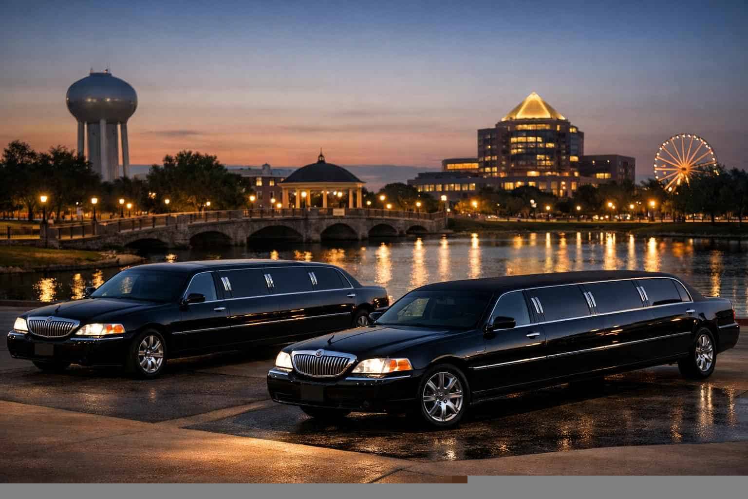 Black Limousines in Garland Texas