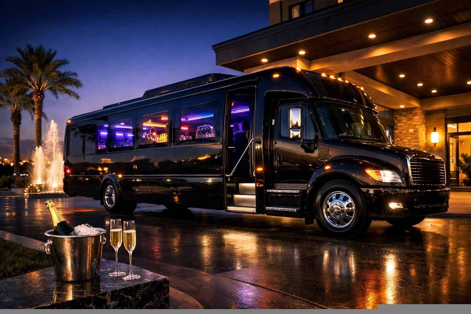 Black Party Bus Service Balch Springs TX