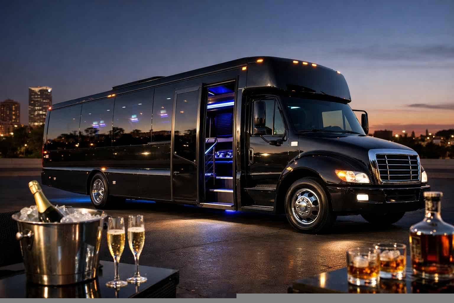 Black Party Bus Service Lancaster TX