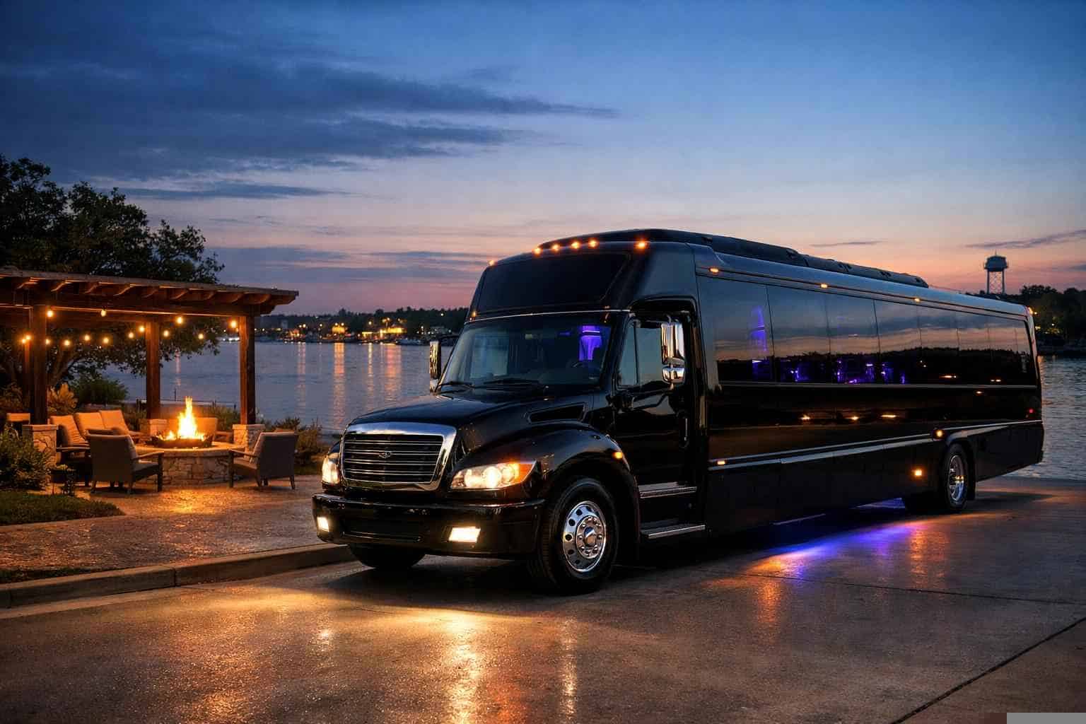 Black Party Bus Service Little Elm TX