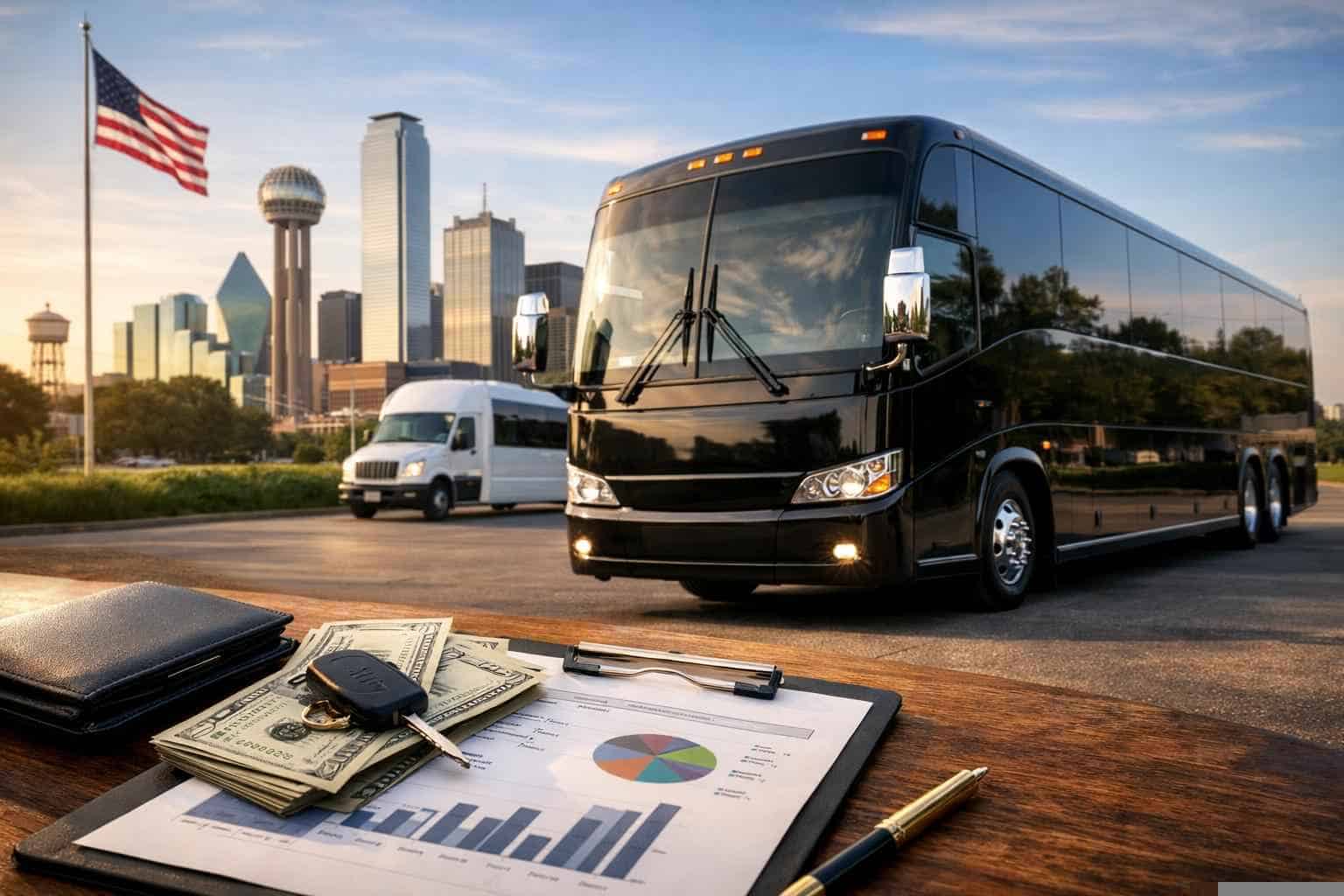 Bus Rental Prices in Garland TX