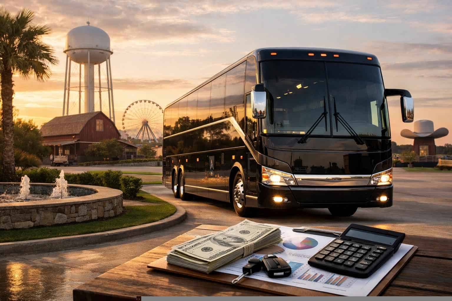 Bus Rental Prices in Mesquite TX