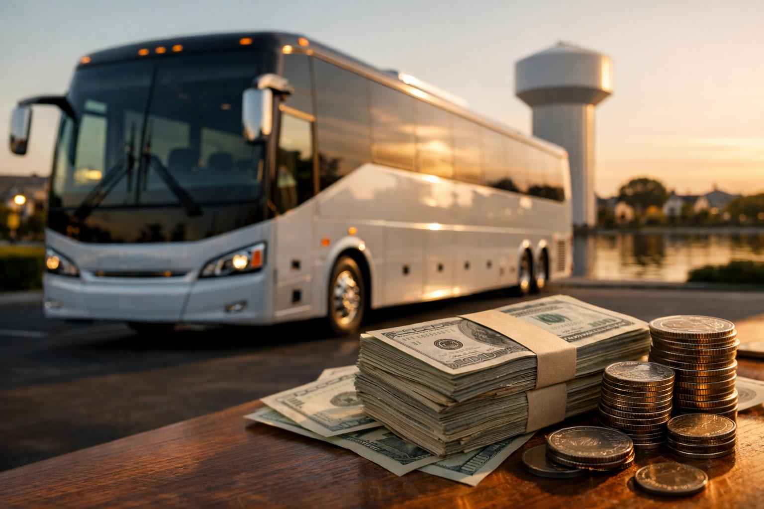 Bus Rental Prices in Rowlett TX