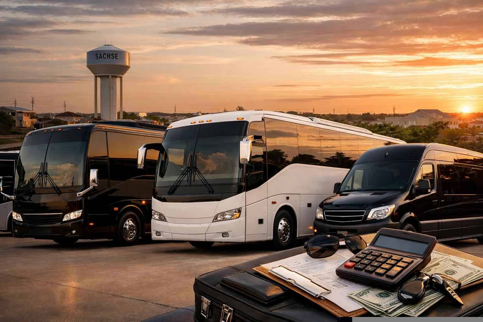 Bus Rental Prices in Sachse TX