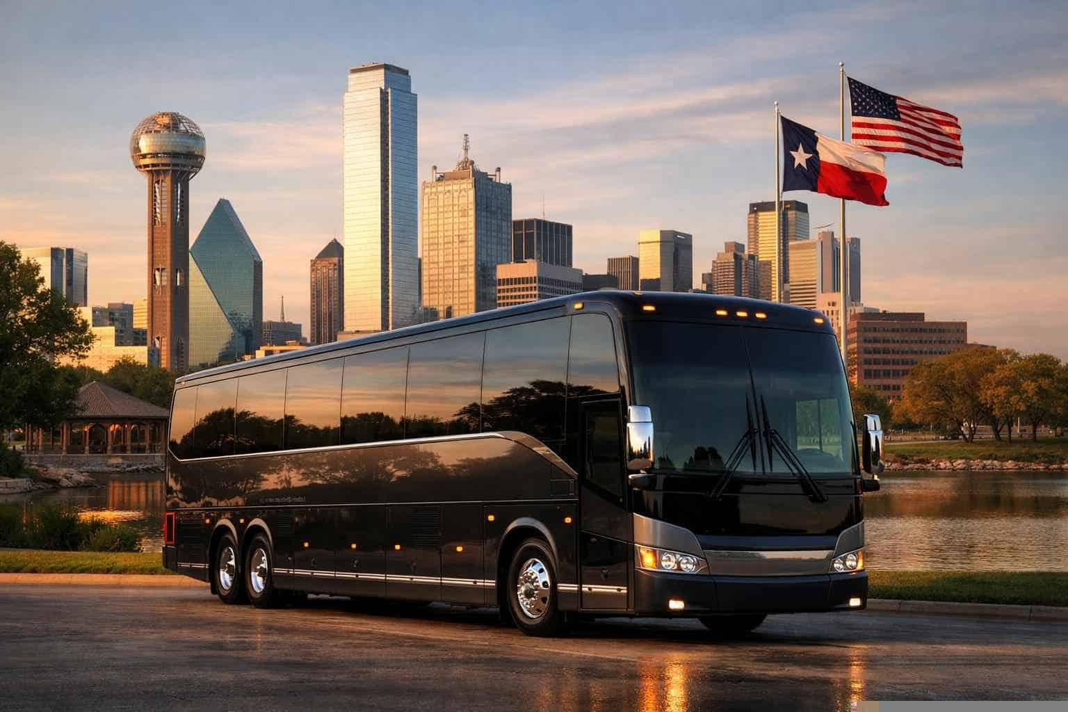 Bus Rental Services in Garland Texas