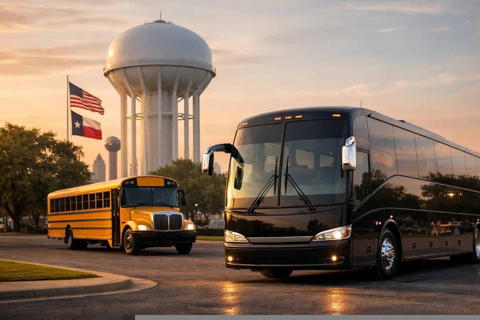 Buses in Duncanville Texas
