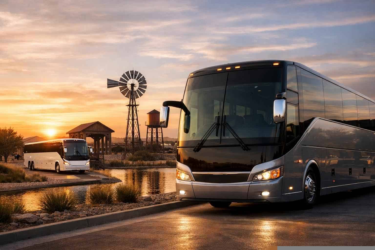 Buses in Mesquite Texas