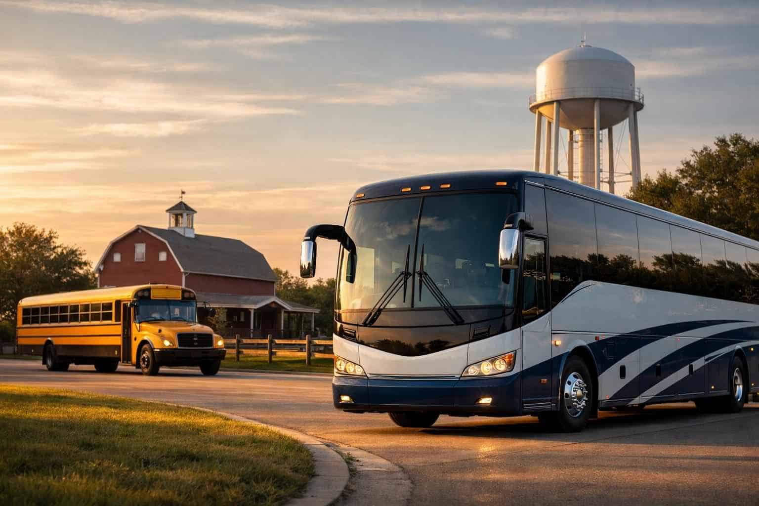Buses in Sachse Texas