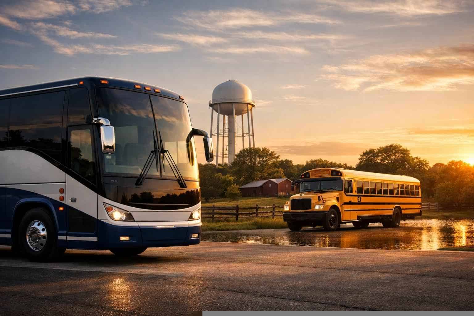 Buses in Wylie Texas