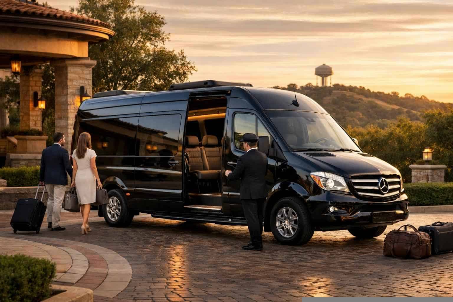 Cedar Hill Texas Passenger Van with Driver