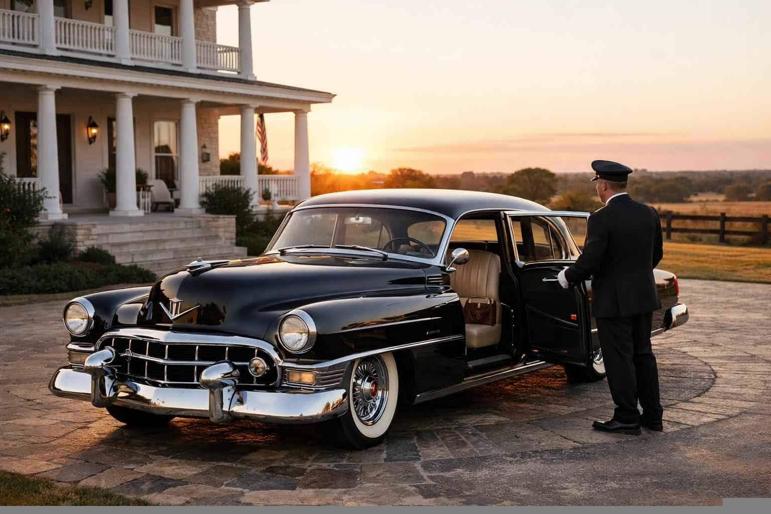Celina Texas Classic Car Chauffeur Service