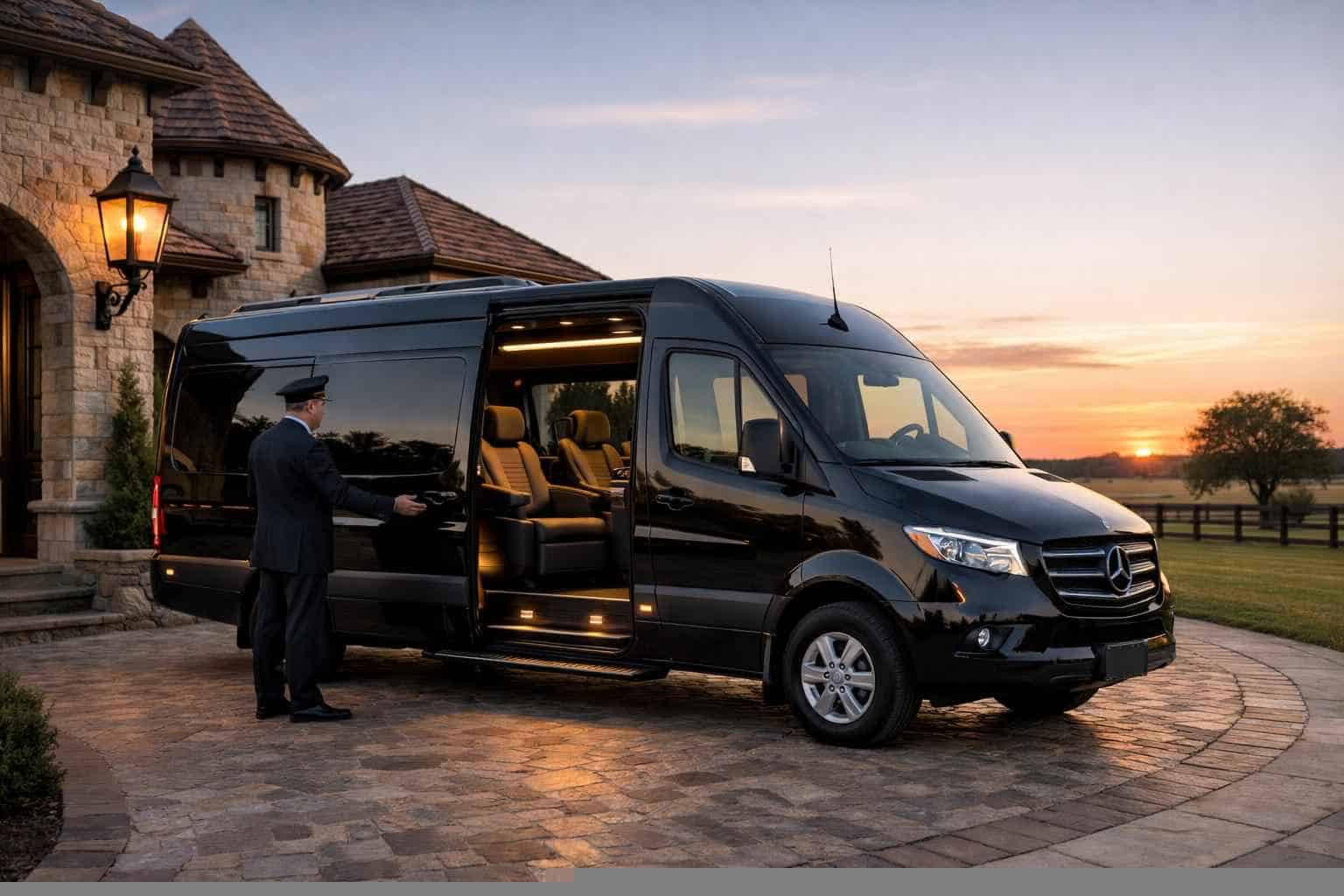Celina Texas Passenger Van with Driver