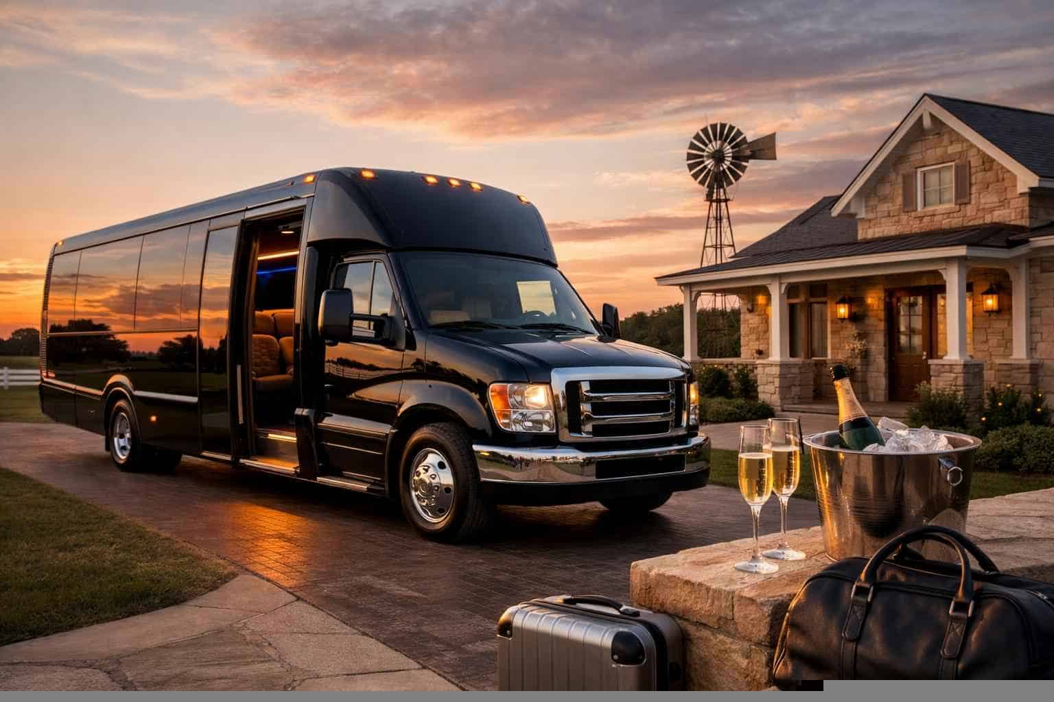 Celina Texas Shuttle Bus Rental