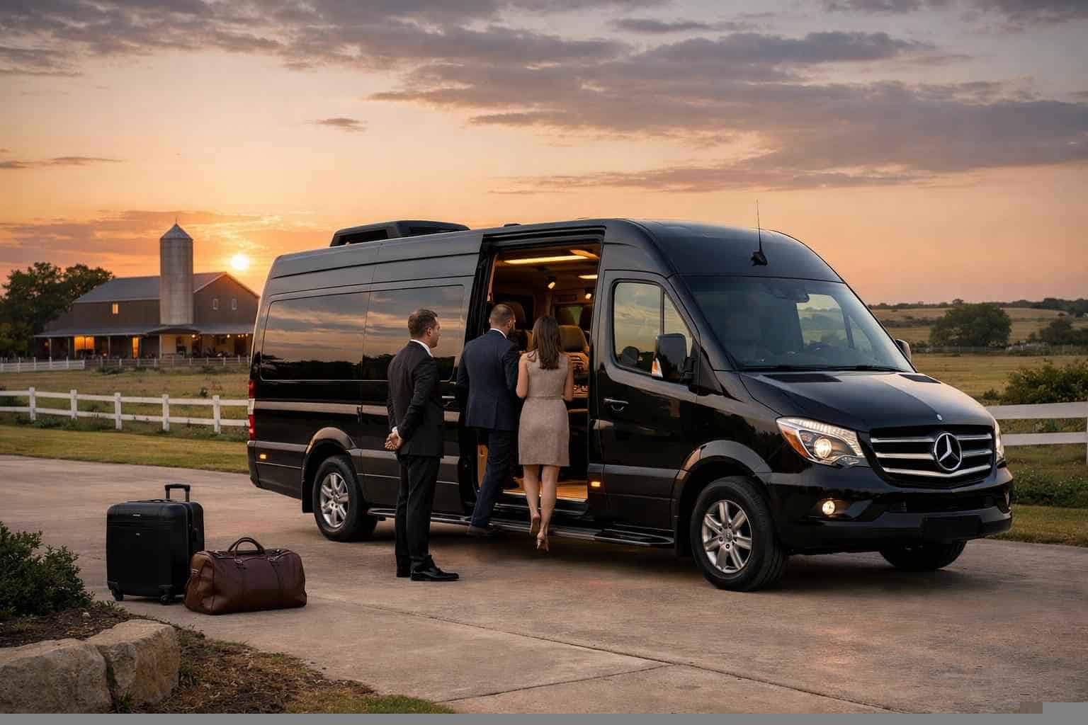 Celina Texas Sprinter Van Rental with Driver