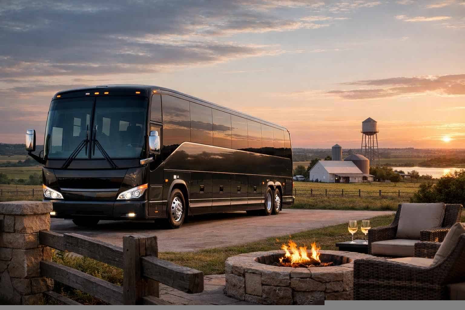 Charter Bus Rental Celina TX