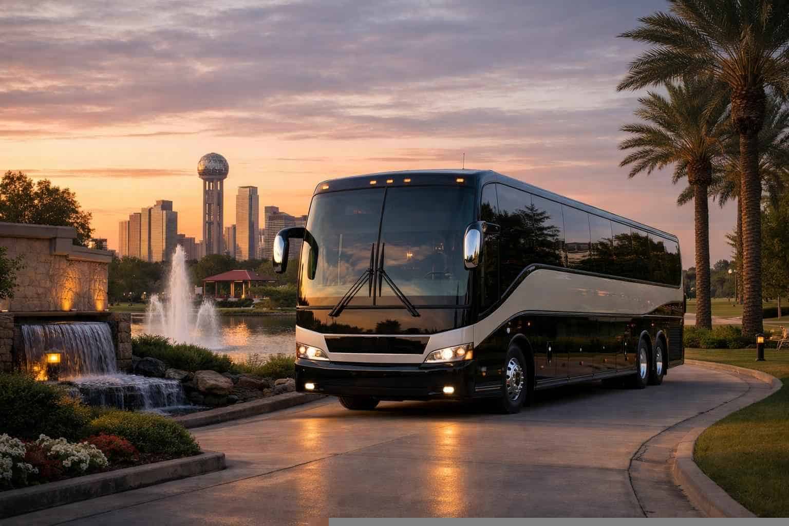 Charter Bus Rental DeSoto TX